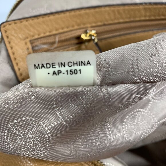 MICHAEL KORS Fulton Large Acorn Brown Leather Slouchy Shoulder Bag Tote VGC - Picture 10 of 13